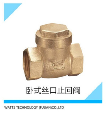 WTTVA卧式丝口止回阀